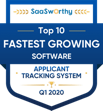 SaaSworthy-Fastest-Growing-Applicant-Tracking-System