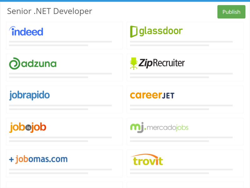 one click posting of jobs to free job boards